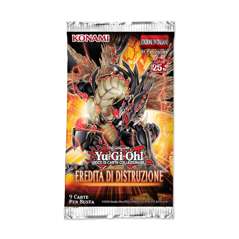 Yu-Gi-Oh! Eredità di Distruzione 1°Edizione (Tuckbox 3 Bustine) ITA